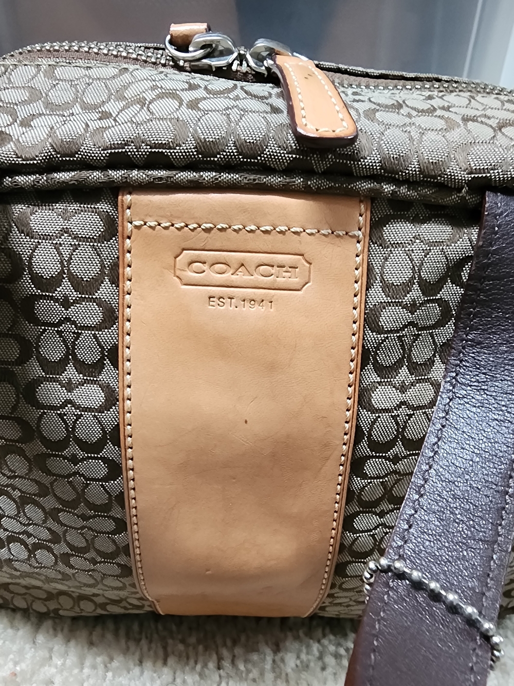 Coach Small Toiltery Bag